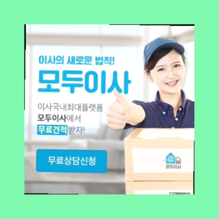  1인도움이사? 포장이사 저렴하게 선택하는 방법  역시는 역시네요~