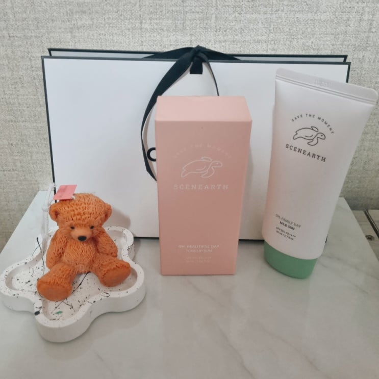  피부 자극없는 착한성분의 혼합자차 씨널스선크림 오뷰티풀데이톤업선 후기