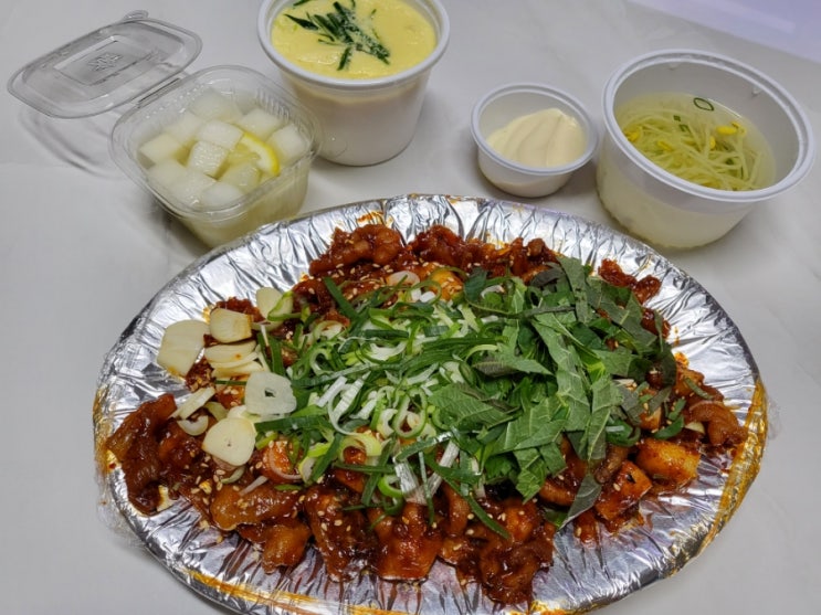  배달/ 닭발예찬 (숯불무뼈닭발)