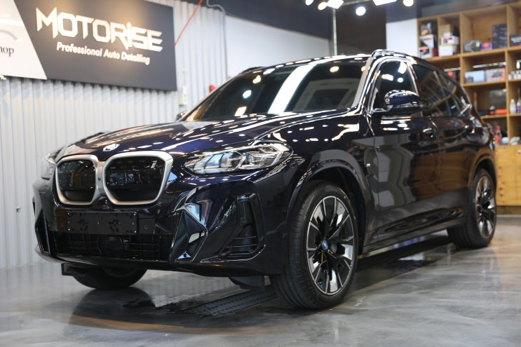  BMW IX3_신차 보호를 위한 PPF 프론트 패키지 작업( #동탄PPF #모터라이즈)