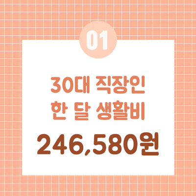  2021년 01월_30대 직장인 한 달 가계부
