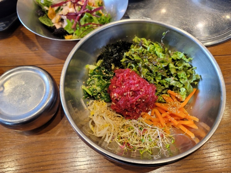  대구 육회비빔밥 :: 점심특선으로 싸고 배부르게 맛있게 먹을 수 있는 맛집 전원 숯불 상인점 솔직 후기