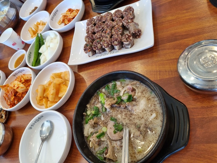 일산서구 순대국 맛있는 집 용추골 미궁 순대