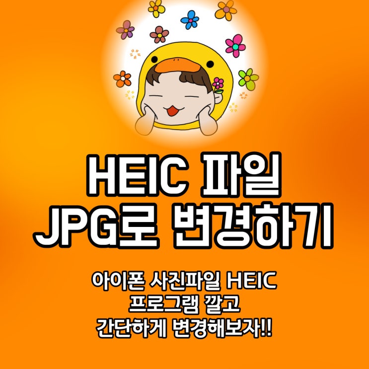  HEIC JPG 변환 방법? 프로그램으로 쉽게 변환하기