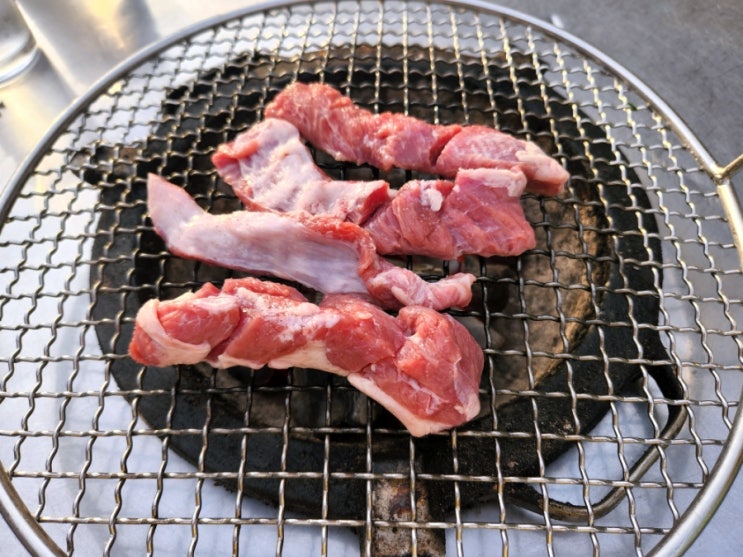  계산역 맛집, 참숯 소막창구이 야외 고깃집
