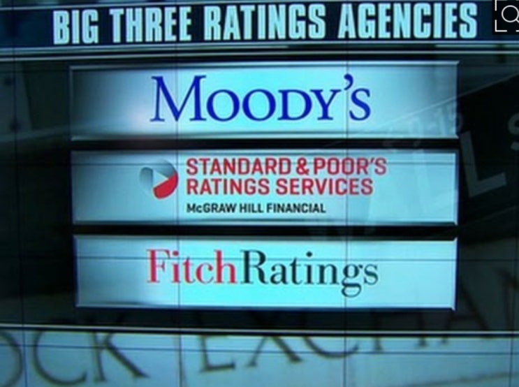 3대 신용평가사 S&P, Moody's,Fitch ratings