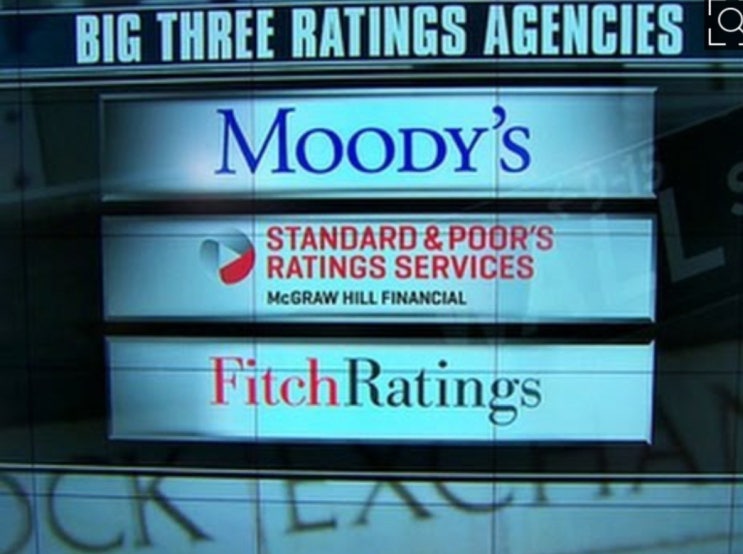  3대 신용평가사 S&P, Moody's,Fitch ratings