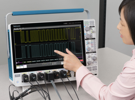 Tektronix 터치스크린 오실로스코프의 발전