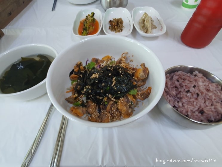 만리포 근처 맛있는 집 해변식당, 대박메뉴 소개해요 (내돈내산)