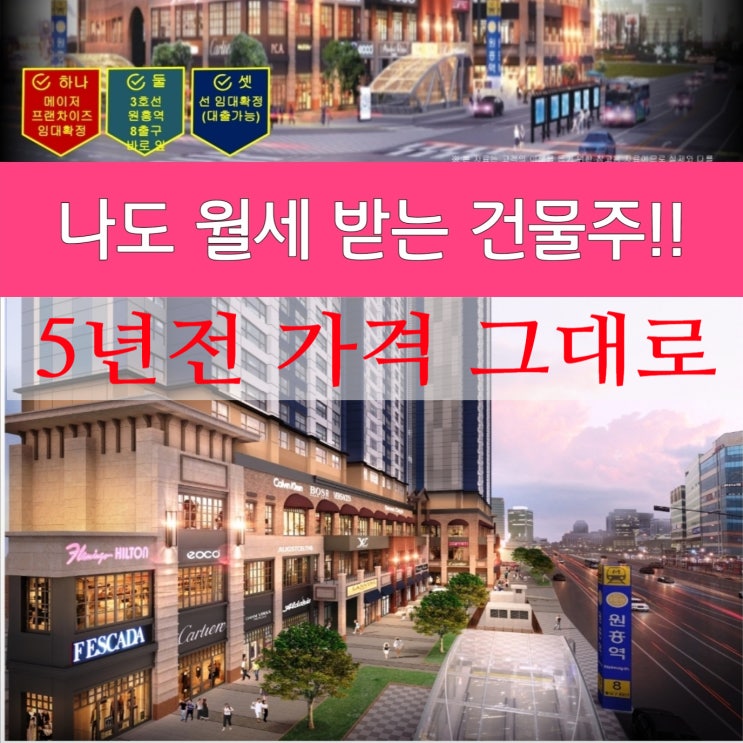  원흥역 동원 로얄듀크 비스타 단지 내 상가 분양 안내