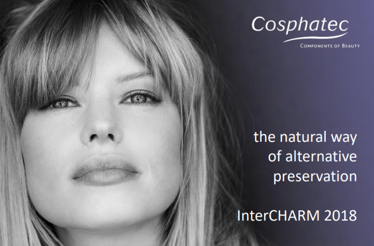 독일 Cosphatec GmbH 화장품원료 Natural Way of alternative preservation.