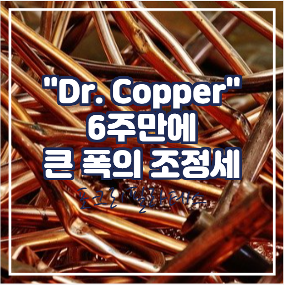  [국제금속] "Dr. Copper" 6주만에 큰 폭의 조정세