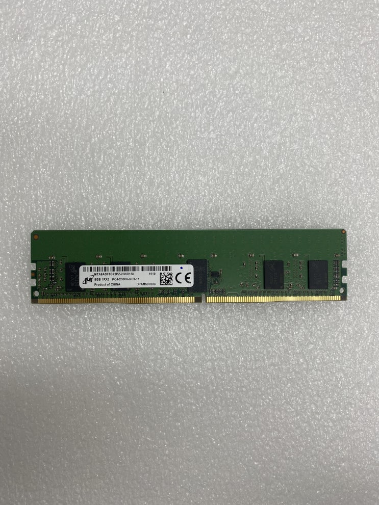 8GB(1Rx8) PC4-2666V(MICRON)