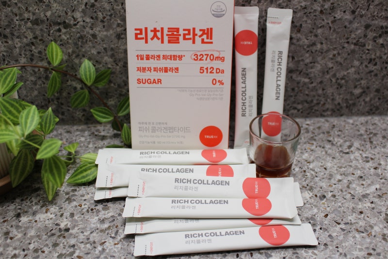 리치콜라겐 먹는콜라겐이라 흡수빠르고 먹기편한 액상형