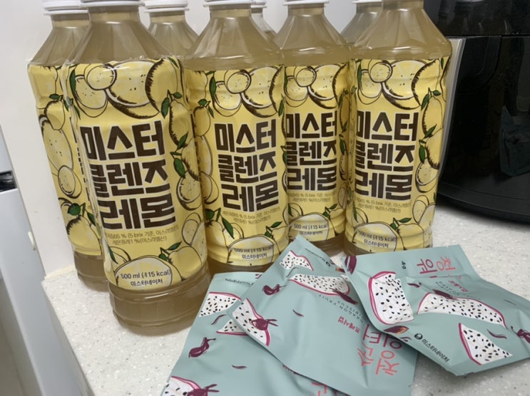  미스터네이처, 레몬디톡스 4일 진행 ! 감량은 ?  (클렌즈주스)