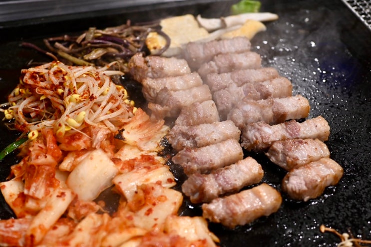  하남 미사 삼겹살 맛집, 돌삼닭