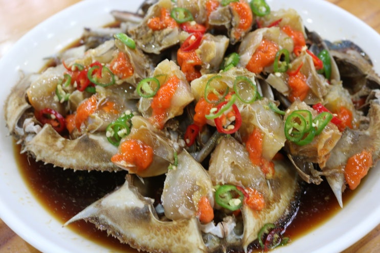 퀄리티 높은 꽃게찜 마장동 맛집