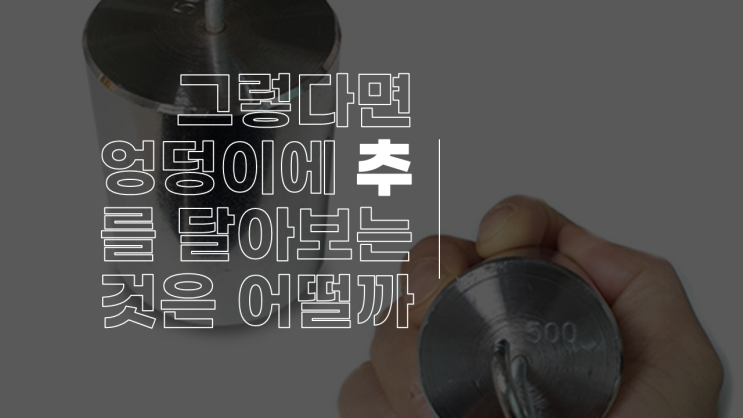  아이디어 : 엉추의자 엉덩이 부하 증가와 학습 지속성의 상관관계 – "엉추의자"의 가능성 탐색