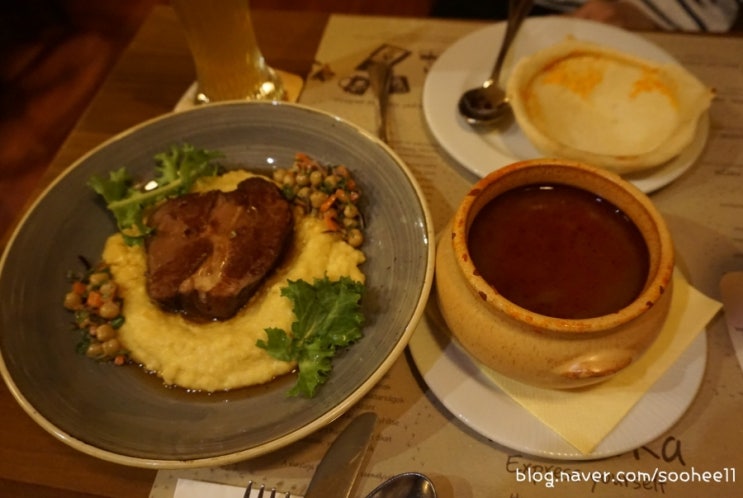  헝가리 부다페스트 여행 | 세체니 온천, 굴라쉬 맛집 까마귀 식당