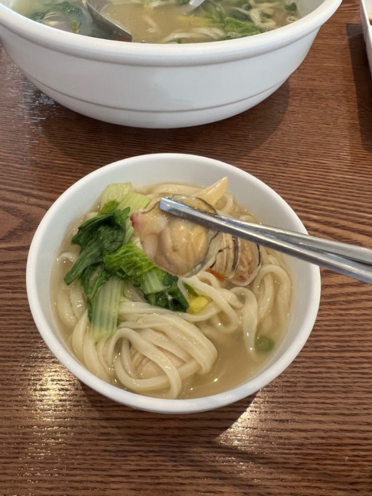  [대구 죽전동 맛집] 해장은 동죽조개 들어있는 '조조칼국수'