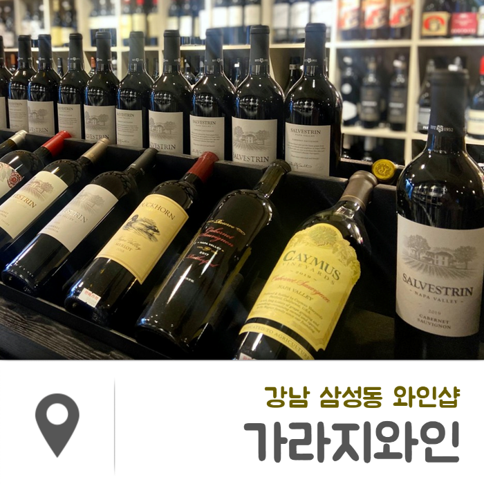  강남 와인샵 : 삼성동 와인샵, 가라지와인 (GARAGE WINE)