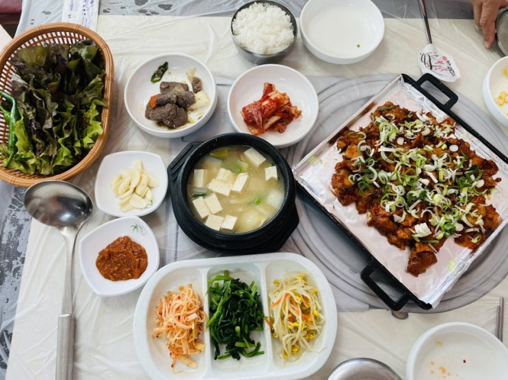  경남 고성 맛집 : 왕창이식당에서 연탈불고기 먹고 왔어요! 내돈내산!