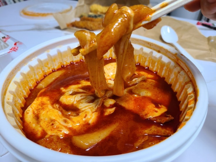  대전 둔산점 떡볶당 후기(홍윤화떡볶이&불맛 떡볶이맛집&짬뽕맛국물떡볶이추천&멘보샤튀김)