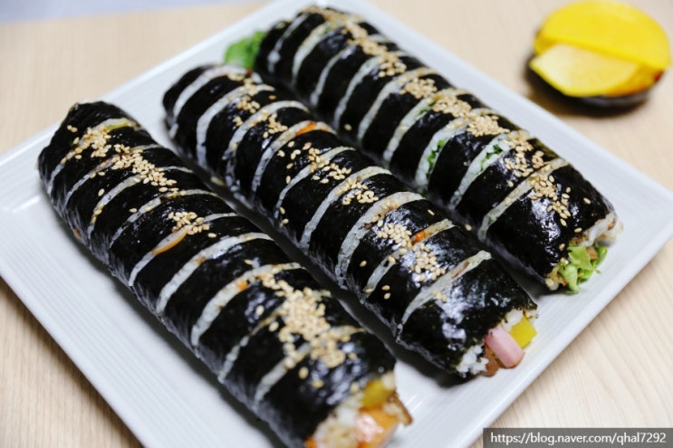  안산 와동 맛집 대흥김밥 삼겹살 김밥 최고