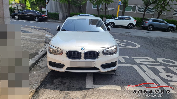  BMW 118D 애플 카플레이 안드로이드 오토 모듈 장착