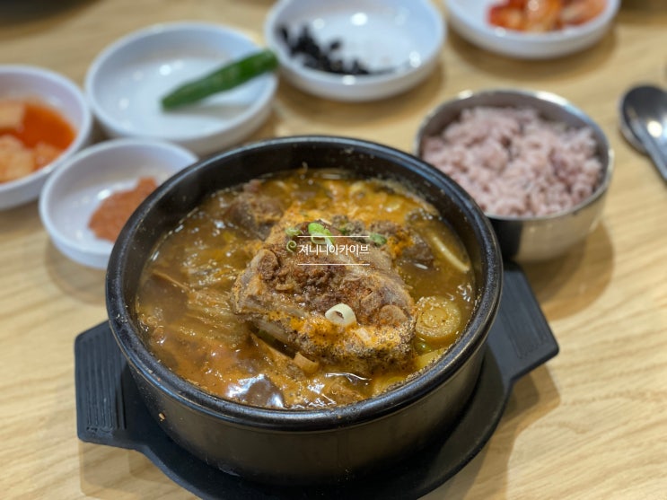  제주 연동 신라스테이 해장국 황금돼지 실망 후기