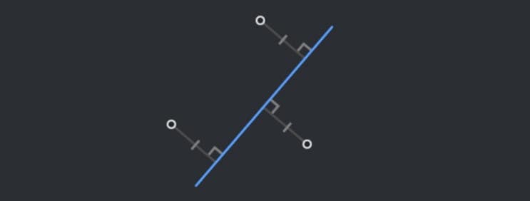 [7.4] 유클리디아 (Euclidea) 세 점에서 등거리에 있는 직선 공략