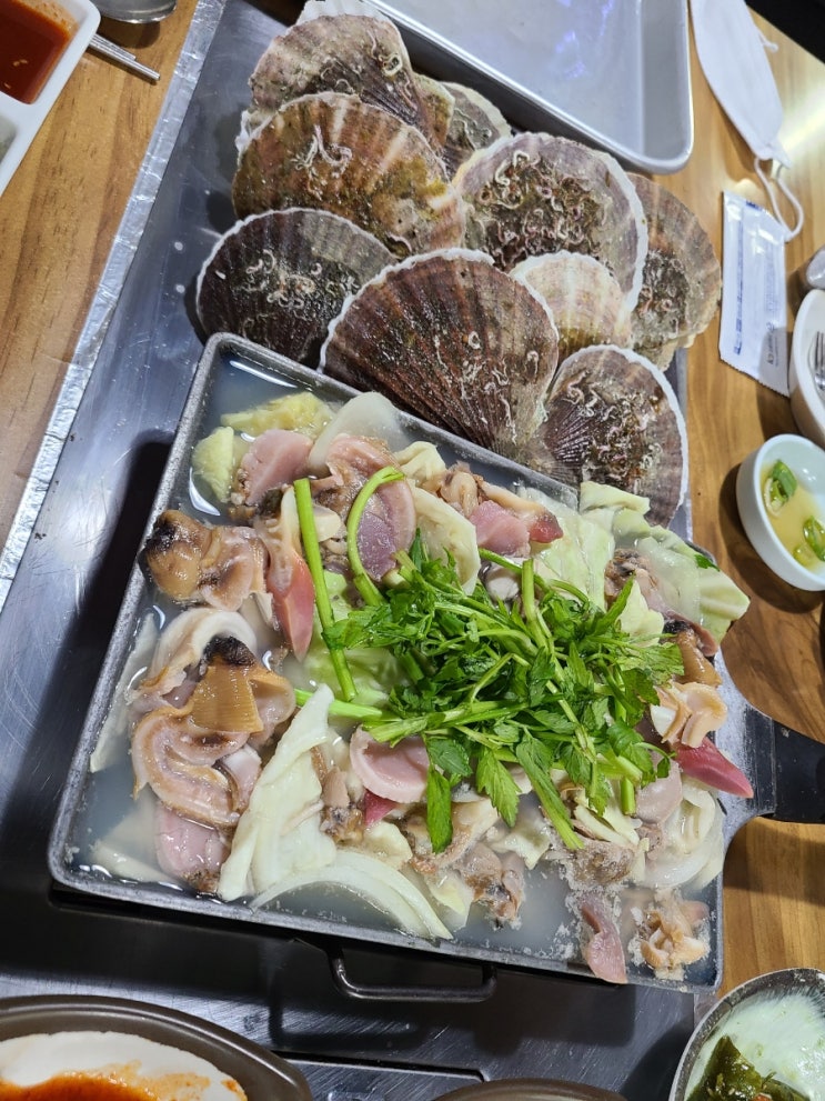  [제주 제주시] 돈방석을 꿈꾸며 돈방석조개구이 (조개모둠, 조개죽)