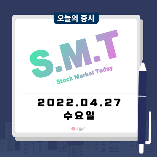  중국 봉쇄와 경기둔화로 인한 미 증시 폭락과 국내 지수 하락 곡물 테마가 죽으니 에너지 관련 주가 다시 상승/오늘의 주식시장 시황/오늘의 시황/오늘의 증시/테마