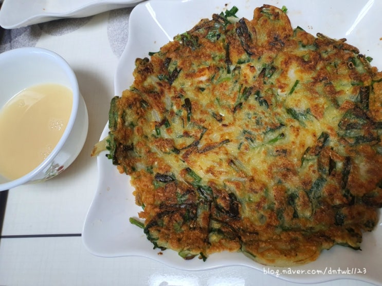  법송 탁주 막걸리 후기(내돈내산), + "전 바삭하게 굽는 팁"