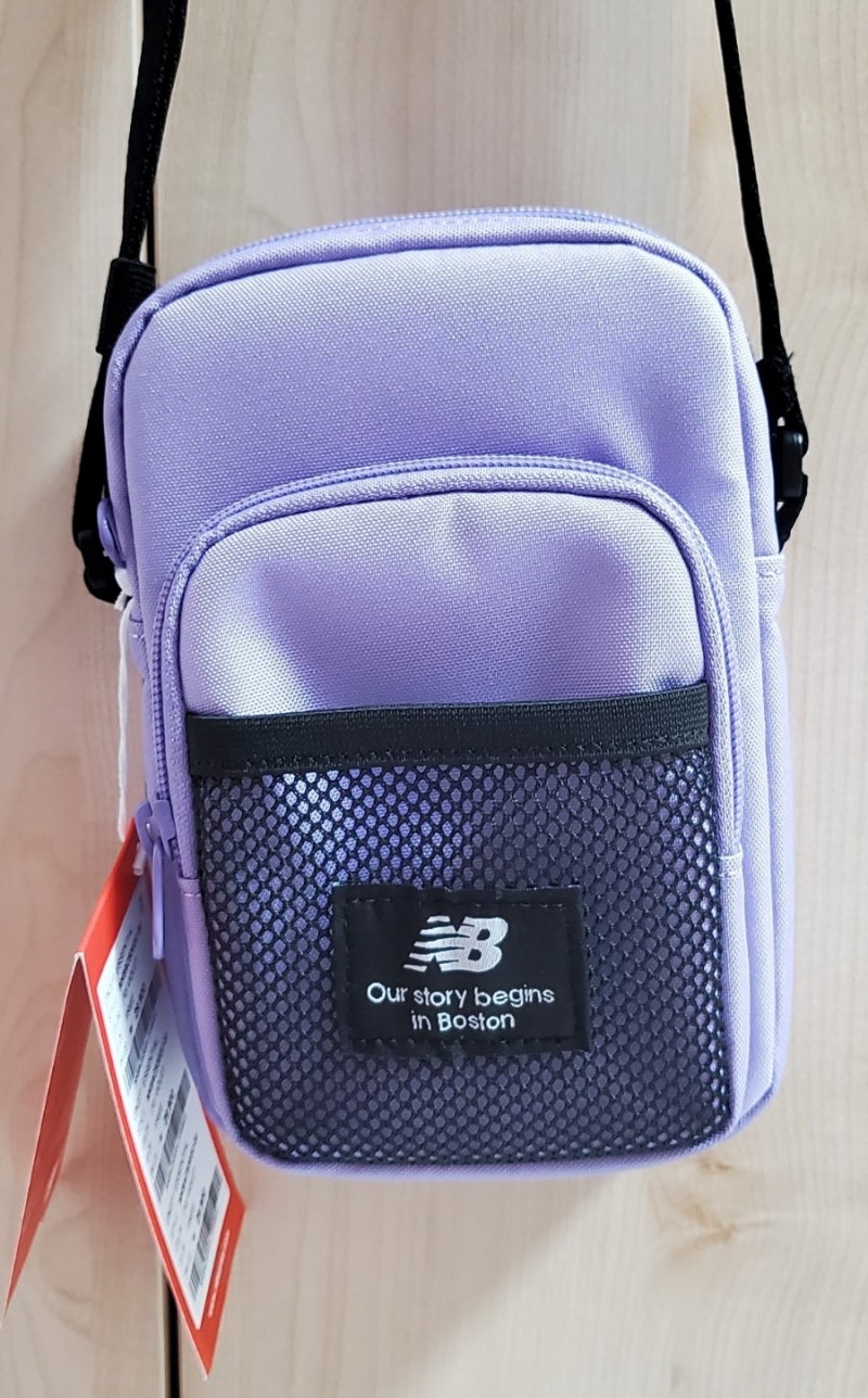 초등 보조가방, 핸드폰 가방 : 뉴발란스 키즈 앞포켓 크로스백 구매 후기