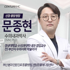 CentumAMC 문종현 대표원장 ( 수의내과학 박사, 겸임교수) / 연산점 신경계종양