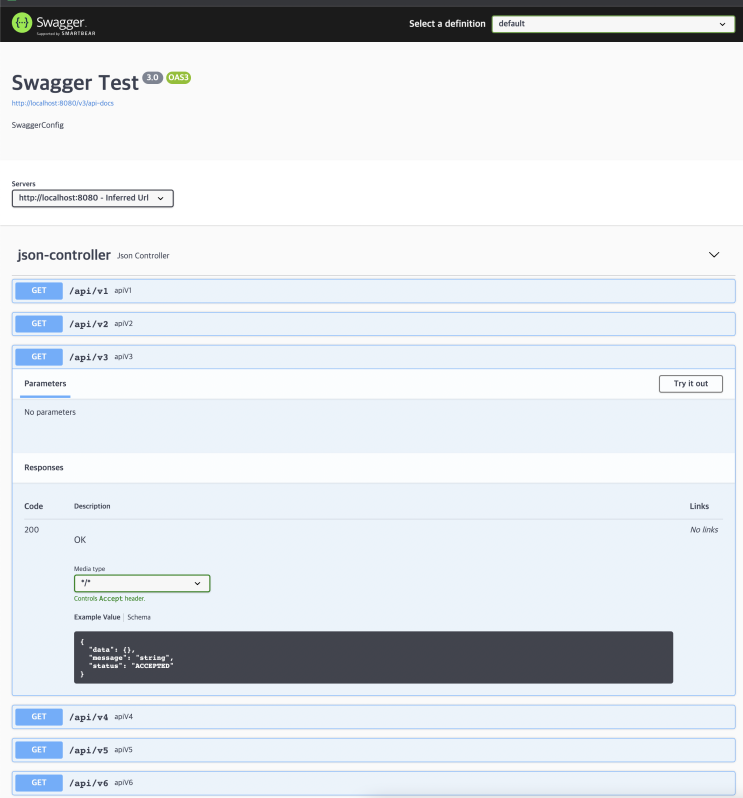  [스프링부트] Gradle 환경에서 Swagger 3.0 적용해보기 (API 명세서)
