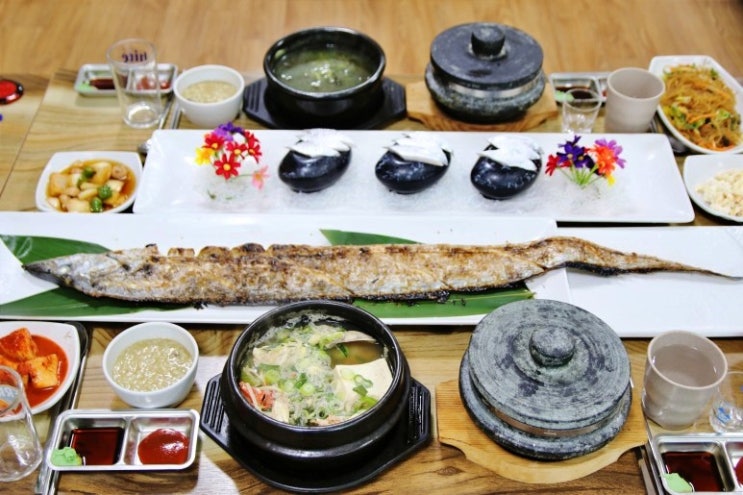  제주맛집 애월읍 그마니네, 특대 사이즈 제주 통갈치구이
