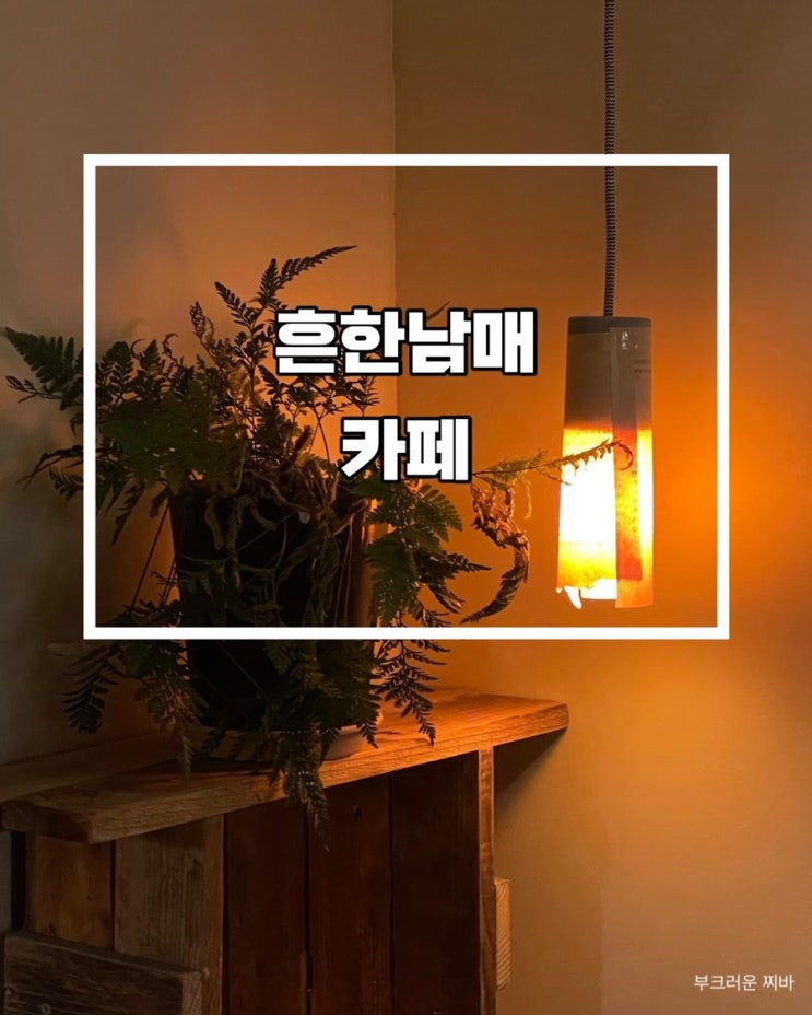  대전 대동 카페 흔한남매 카페 다녀왔음