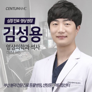 CentumAMC '김성용' 영상진단 원장 (수의영상의학과 석사) / 수영점 심장진료