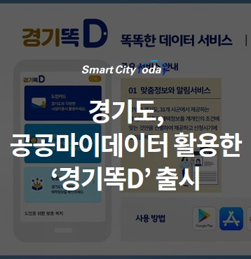 경기도, '경기똑D’ 출시 ... 공공마이데이터 활용한 통합서비스 제공
