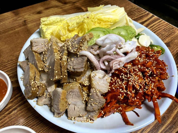 [동인천/화수동 맛집]'물레방아', 백종원이 인정한 한치보쌈!
