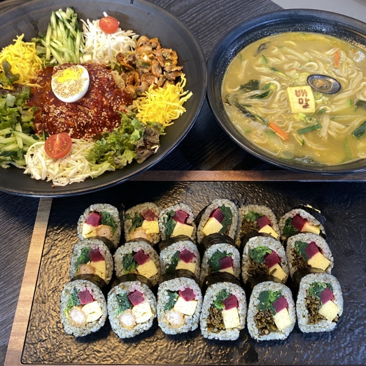  [울산]울산 동구 맛집/배말칼국수&배말 톳 김밥 맛집! 배말칼국수김밥 동구점!