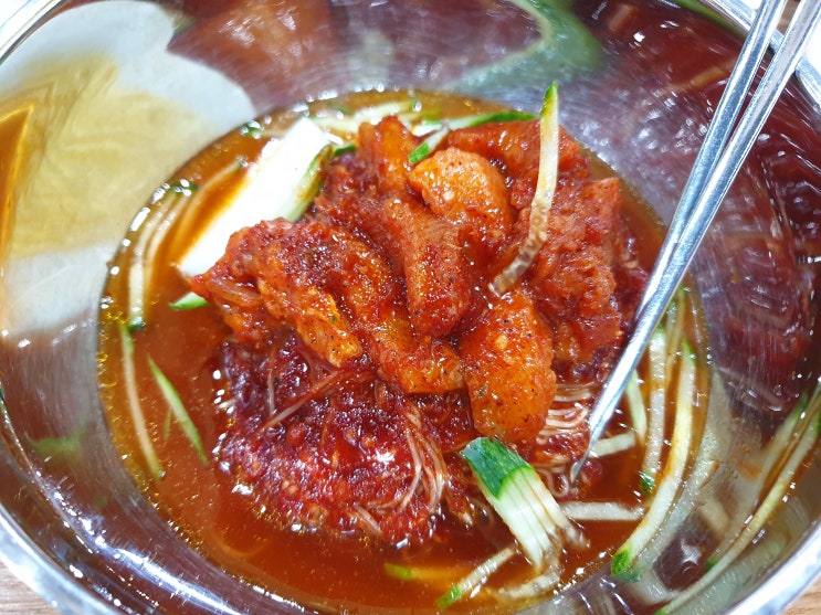  [수원 냉면 맛집] 먹방 유튜버 윤호찌도 반한 5천원 함흥냉면 전문점