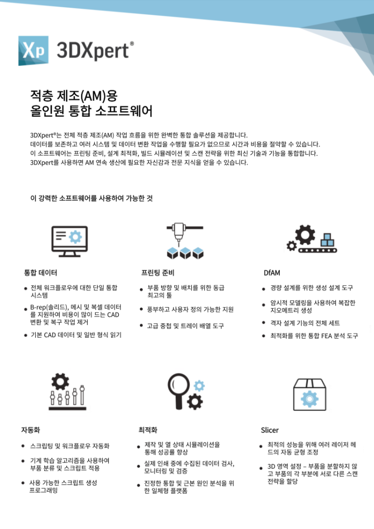  3D SYSTEMS | 산업용 적층 제조를 위한 올인원 통합 소프트웨어 3DXpert 17 출시