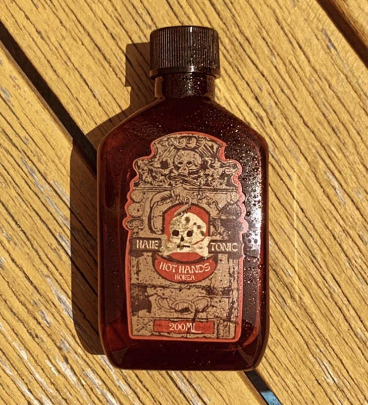  핫핸즈 헤어 토닉 200ml 잭슨파마 나모바버샵 슬랙바버샵