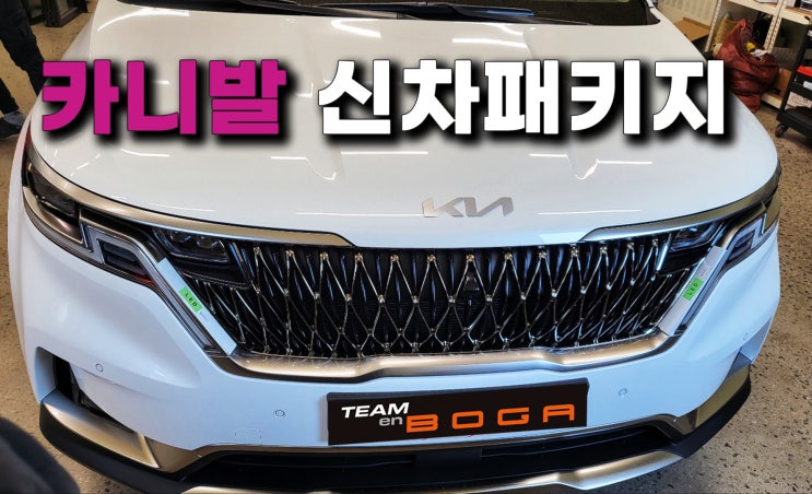  카니발 버텍스 썬팅900/700 과 다양한 업그레이드