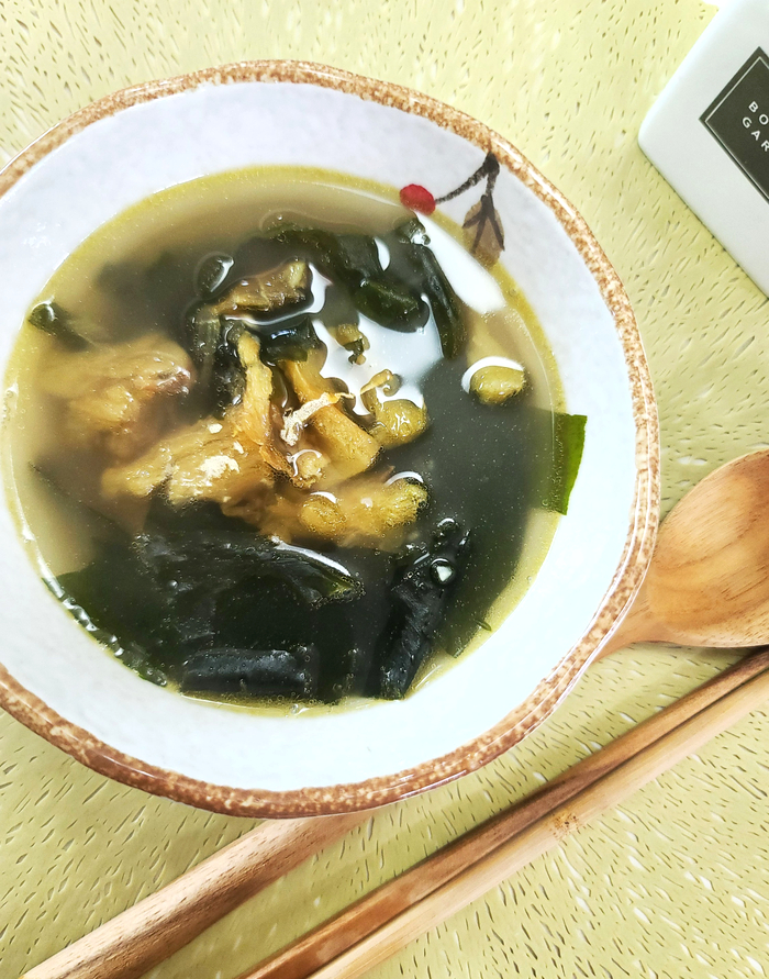  백종원 황태미역국 끓이는 법 고기없는 미역국 요리