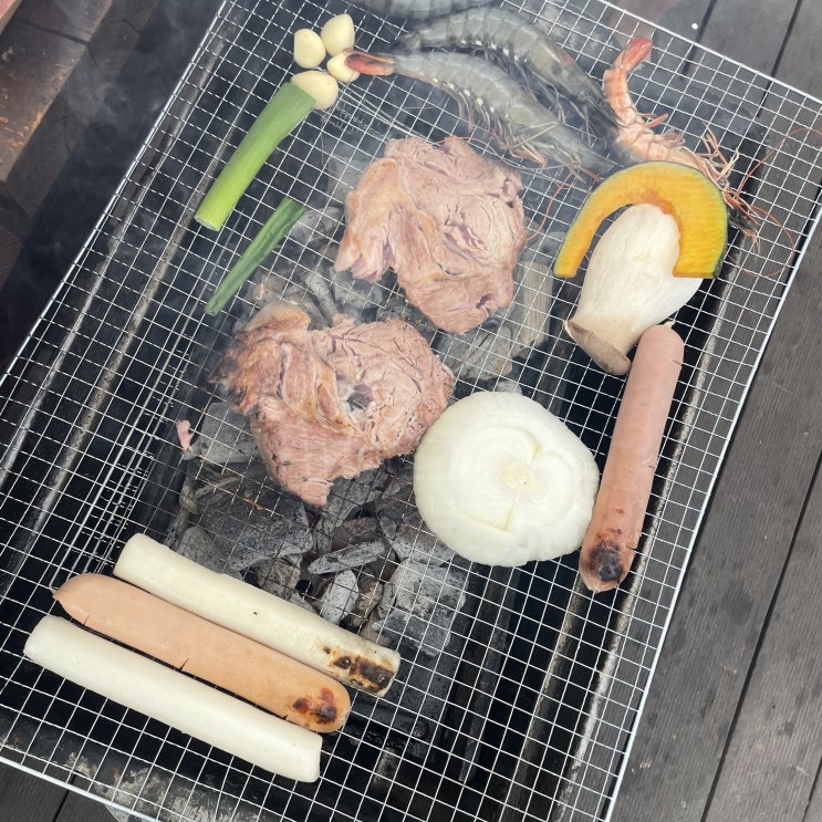 [한강 글래핑 바베큐] 와이키키마켓 l 한강을 바라보며 여행을 온듯한 힐링의 감성 바베큐를 즐길수있는곳