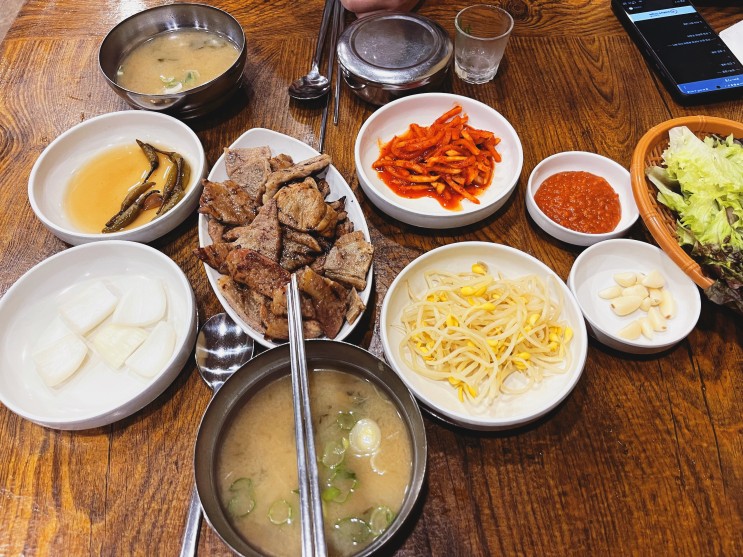 [서울/영등포]문래돼지불백  "숯불돼지불백" 가성비 맛집 영등포점